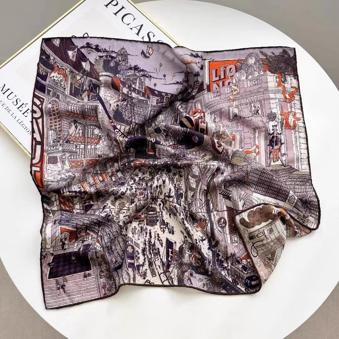 Winter Clothing Hong Kong - Sciarpa di Design con Stampa su