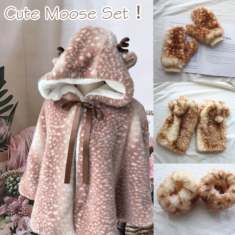 Mantello natalizio a pois con  - Winter Clothing Pk recensione e prezzo