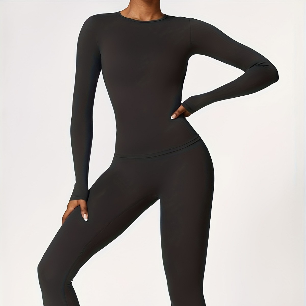 Tuta da yoga aderente a manich - Winter Clothing For Women recensione e prezzo